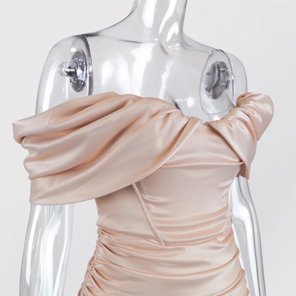 Off Shoulder Mini Dress - Picture 8 of 8